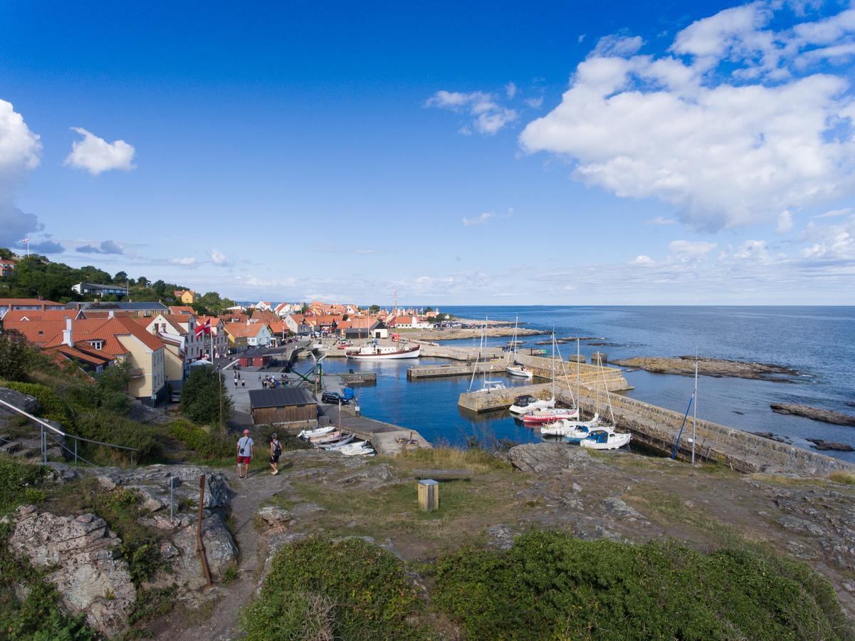 Hotel Klippen Gudhjem Exteriör bild