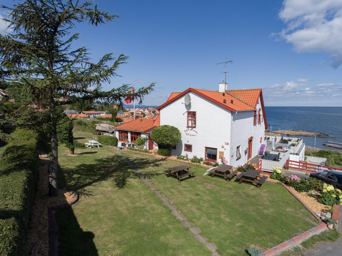 Hotel Klippen Gudhjem Exteriör bild